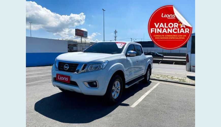 NISSAN FRONTIER 2.3 TD CD XE 4X4 DIESEL AUT. 4P - BRANCO - 2019 Foto 1 (Grande)