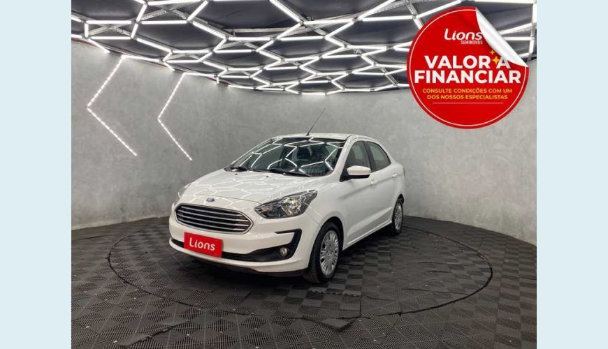 FORD KA SEDAN SE PLUS 1.5 FLEX 12V AUT. 4P - BRANCO - 2020 Foto 1 (Grande)