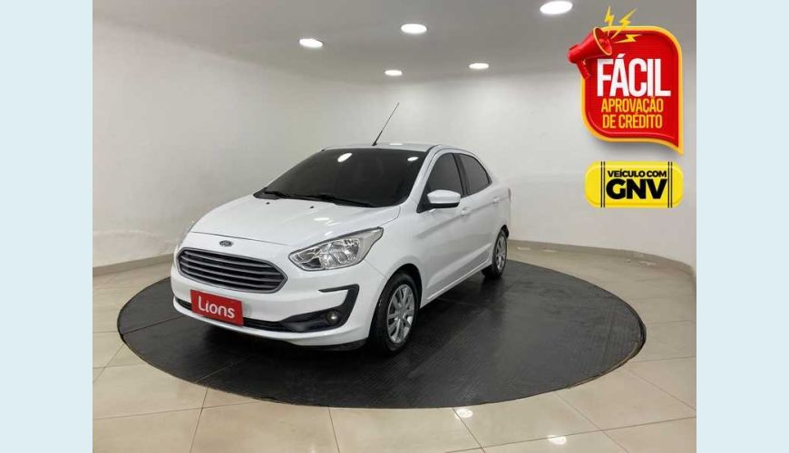 FORD KA SEDAN SE 1.5 12V FLEX MANUAL 4P - BRANCO - 2019 Foto 1 (Grande)