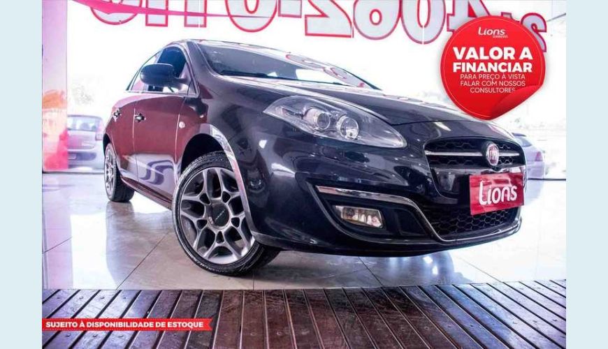 FIAT BRAVO BLACKMOTION 1.8 16V FLEX MANUAL 4P - PRETO - 2016 Foto 1 (Grande)