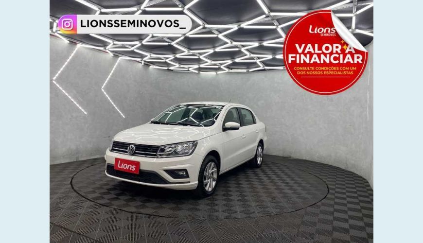 VOLKSWAGEN VOYAGE 1.6 FLEX MANUAL 4P - BRANCO - 2022 Foto 1 (Grande)