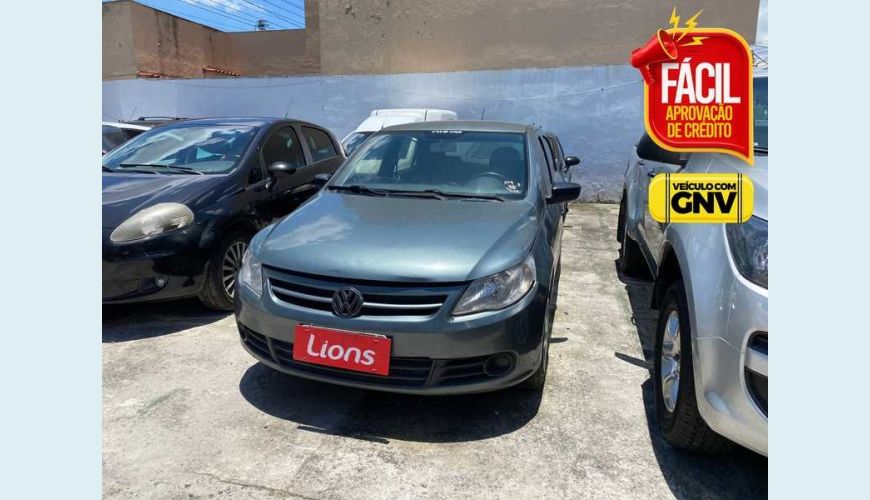 VOLKSWAGEN GOL SELECAO 1.0 FLEX MANUAL 4P - CINZA - 2011 Foto 1 (Grande)