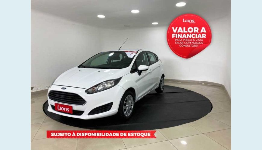 FORD FIESTA S 1.5 16V FLEX MANUAL 4P - BRANCO - 2014 Foto 1 (Grande)