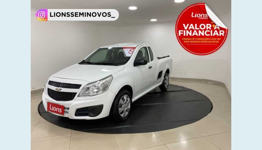 CHEVROLET MONTANA LS 1.4 FLEX MANUAL 2P - BRANCO - 2019 Foto 1 (Grande)