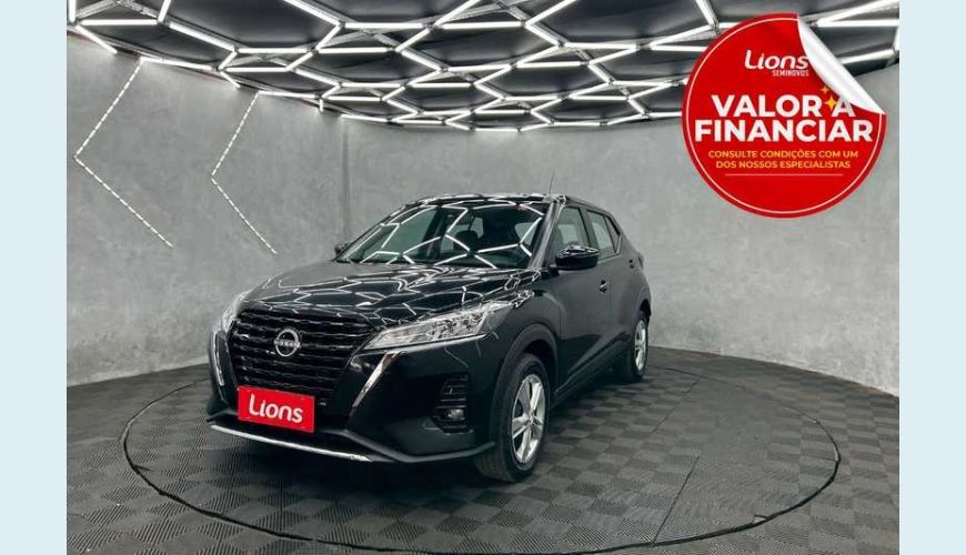 NISSAN KICKS ACTIVE 1.6 FLEX AUT. 4P - PRETO - 2024 Foto 1 (Grande)