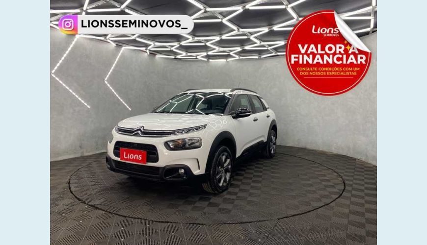 CITROËN C4 CACTUS FEEL 1.6 FLEX AUT. 4P - BRANCO - 2022 Foto 1 (Grande)