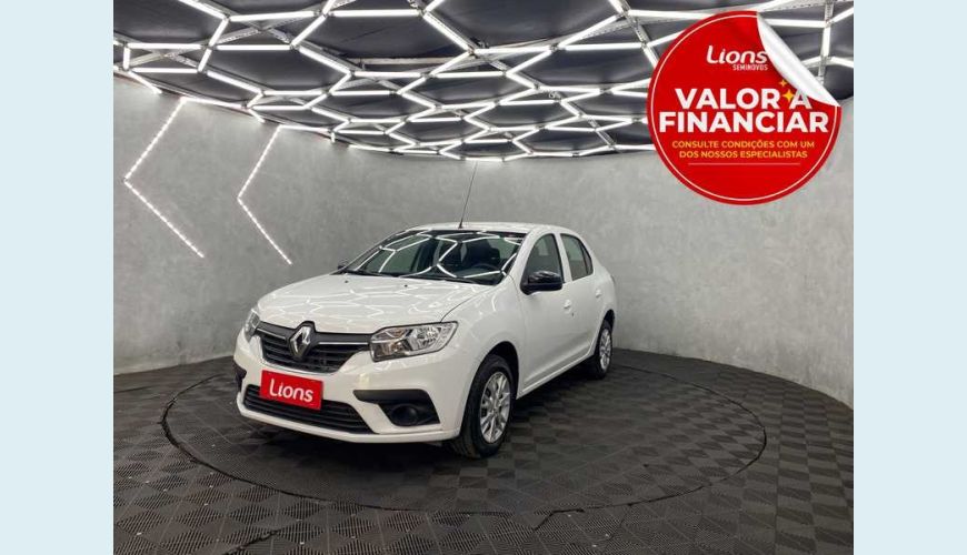 RENAULT LOGAN ZEN 1.0 12V FLEX MANUAL 4P - BRANCO - 2023 Foto 1 (Grande)