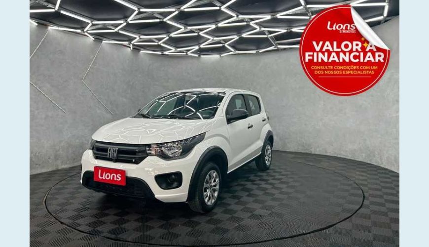 FIAT MOBI LIKE 1.0 FLEX MANUAL 4P - BRANCO - 2022 Foto 1 (Grande)