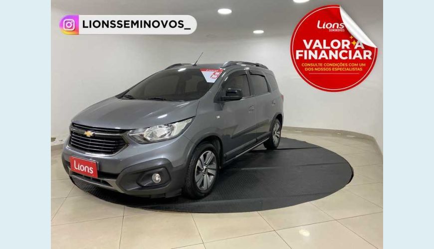 CHEVROLET SPIN ECONOFLEX ACTIV 7S 1.8 FLEX AUT. 4P - CINZA - 2019 Foto 1 (Grande)