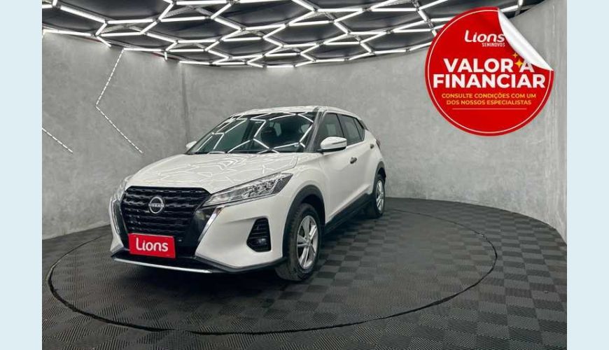 NISSAN KICKS ACTIVE 1.6 FLEX AUT. 4P - BRANCO - 2024 Foto 1 (Grande)