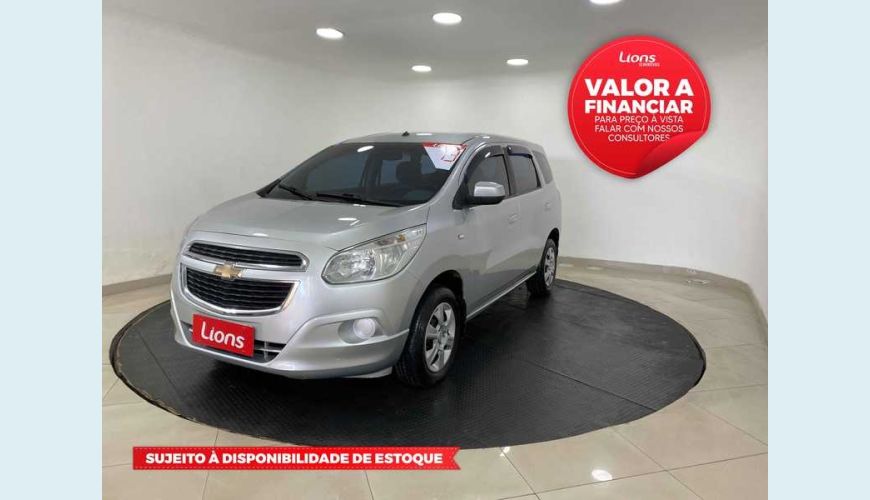 CHEVROLET SPIN LT 1.8 FLEX AUT. 4P - PRATA - 2013 Foto 1 (Grande)