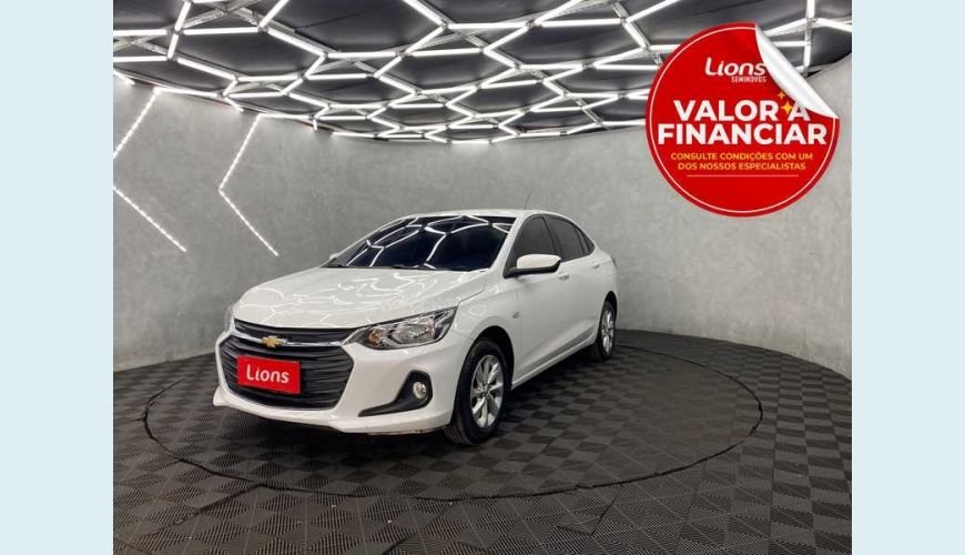 CHEVROLET ONIX PLUS LTZ TURBO 1.0 FLEX AUT. 4P - BRANCO - 2022 Foto 1 (Grande)