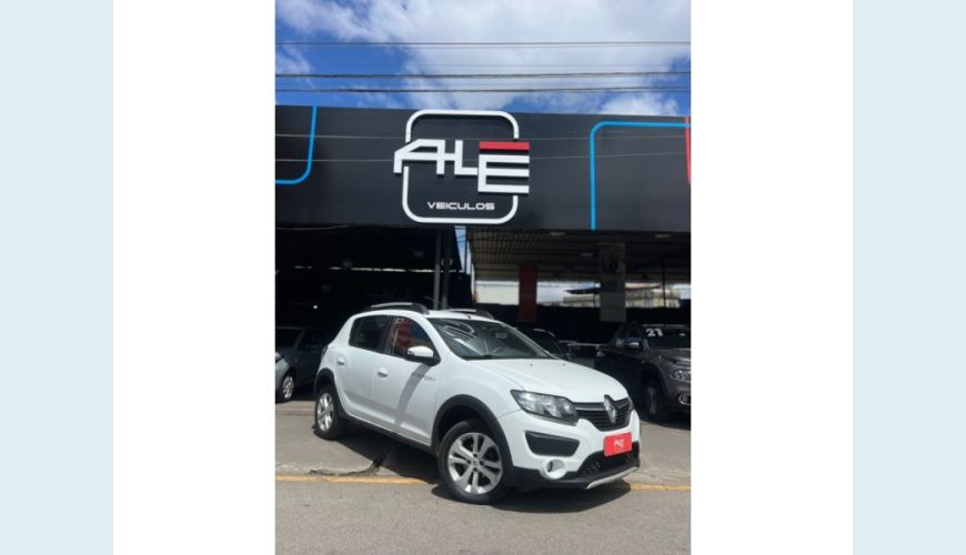 RENAULT SANDERO FLEX MANUAL 4P - BRANCO - 2015 Foto 1 (Grande)