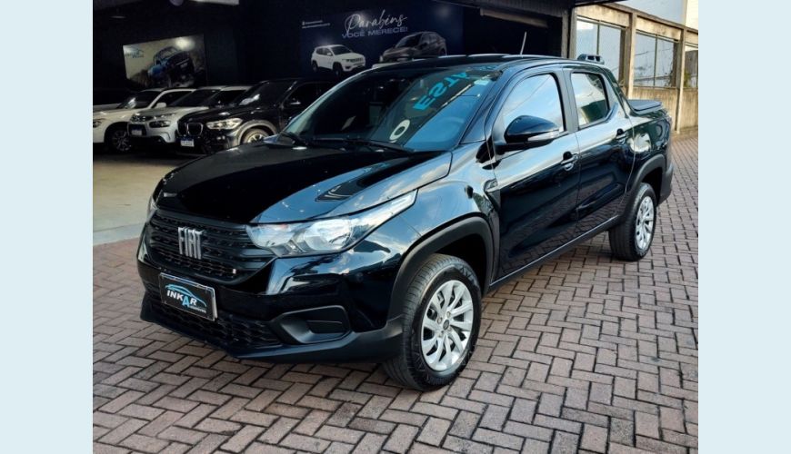 FIAT STRADA FLEX MANUAL 4P - PRETO - 2025 Foto 1 (Grande)