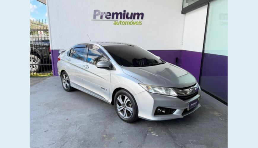 HONDA CITY FLEX AUT. 4P - PRATA - 2015 Foto 1 (Grande)