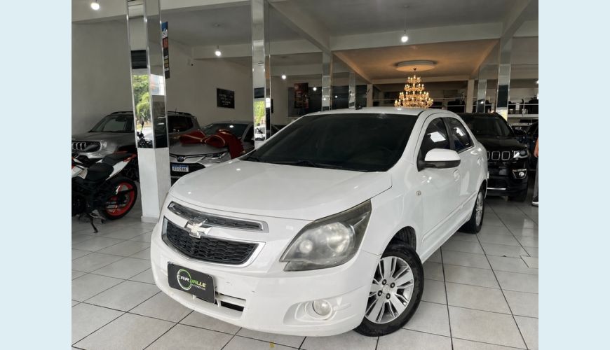 CHEVROLET COBALT LTZ 1.8 8V FLEX MANUAL 4P - BRANCO - 2013 Foto 1 (Grande)