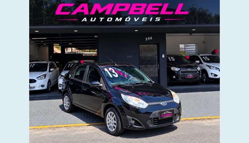 FORD FORD FIESTA 1.6 8V FLEX MANUAL 4P - PRETO - 2013 Foto 1 (Grande)