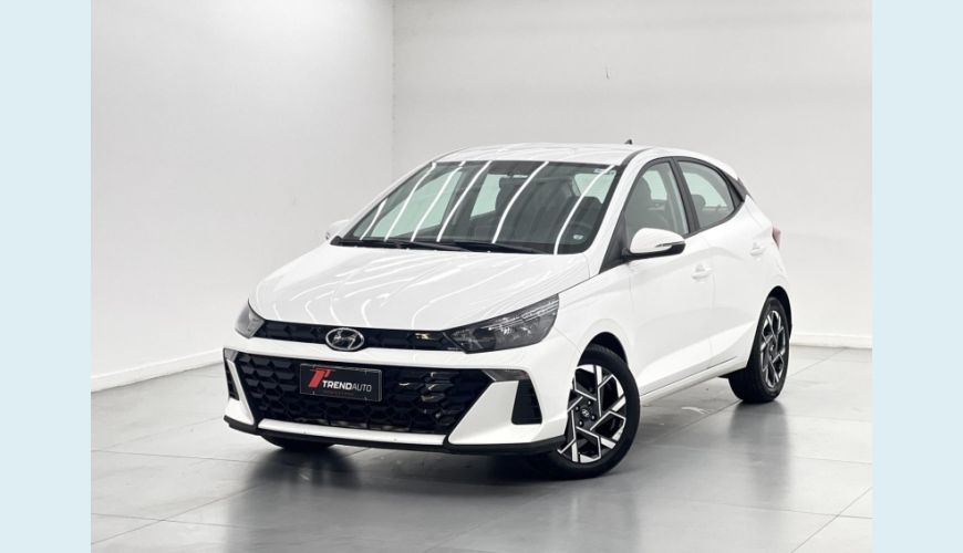 HYUNDAI HB 20 COMFORT 1.0 TURBO FLEX AUT. 4P - BRANCO - 2024 Foto 1 (Grande)