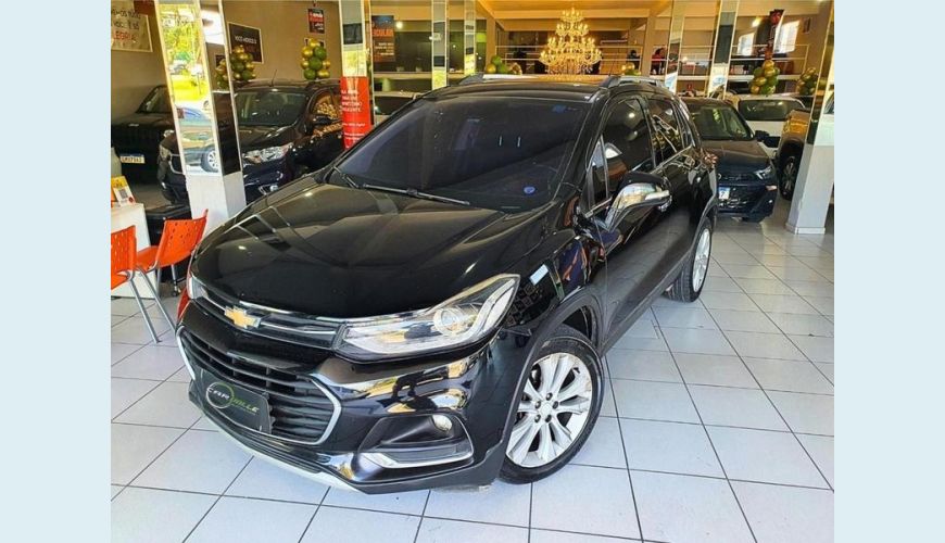 CHEVROLET CHEVROLET TRACKER PREMIER 1.4 TURBO FLEX MANUAL 4P - PRETO - 2018 Foto 1 (Grande)