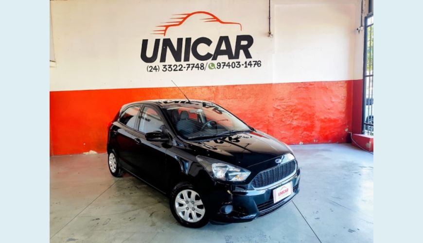 FORD KA FLEX MANUAL 4P - PRETO - 2018 Foto 1 (Grande)