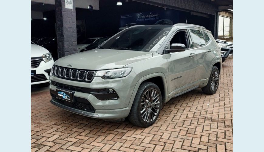 JEEP COMPASS FLEX AUT. 4P - CINZA - 2022 Foto 1 (Grande)