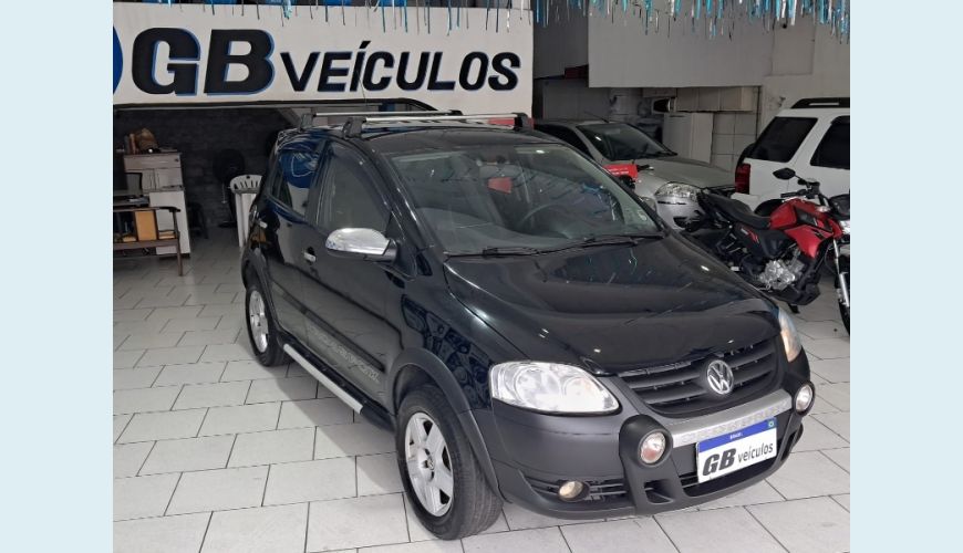 VOLKSWAGEN CROSSFOX 1.6 8V FLEX MANUAL 4P - PRETO - 2008 Foto 1 (Grande)