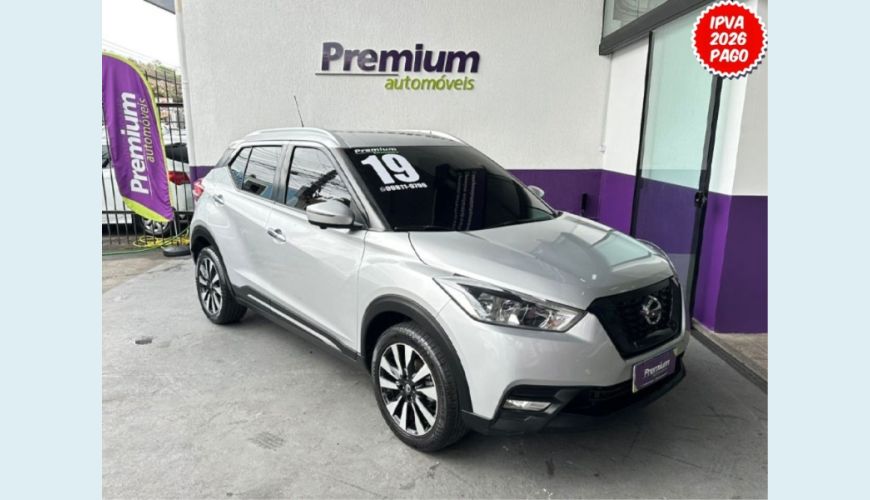NISSAN KICKS - PRATA - 2019 Foto 1 (Grande)