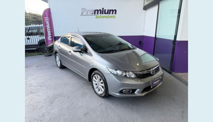 HONDA CIVIC - PRATA - 2012 Foto 1 (Grande)