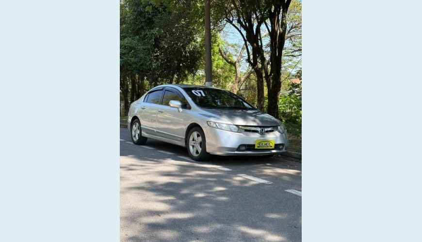 HONDA CIVIC LXS - PRATA - 2007 Foto 1 (Grande)