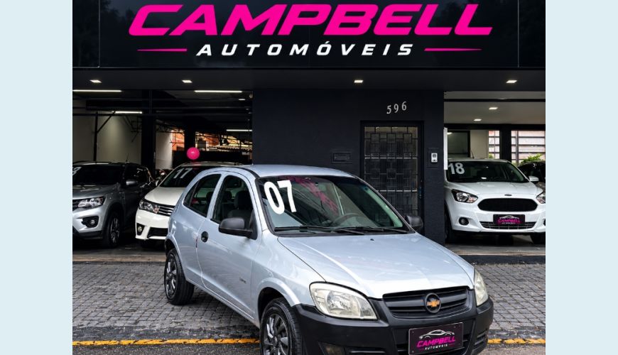 CHEVROLET CELTA LIFE 1.0 MPFI VHC 8V 3P - PRATA - 2007 Foto 1 (Grande)
