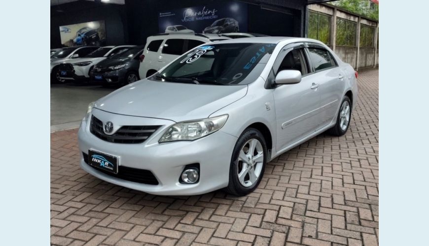 TOYOTA COROLLA - PRATA - 2013 Foto 1 (Grande)