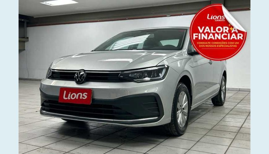 VOLKSWAGEN VIRTUS TSI 1.0 (AUT.) - PRATA - 2024 Foto 1 (Grande)