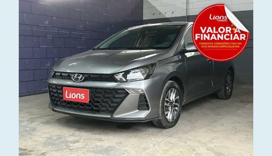 HYUNDAI HB 20S LIMITED PLUS 1.0 - CINZA - 2025 Foto 1 (Grande)