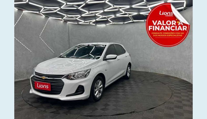 CHEVROLET ONIX LT 1.0 - BRANCO - 2023 Foto 1 (Grande)