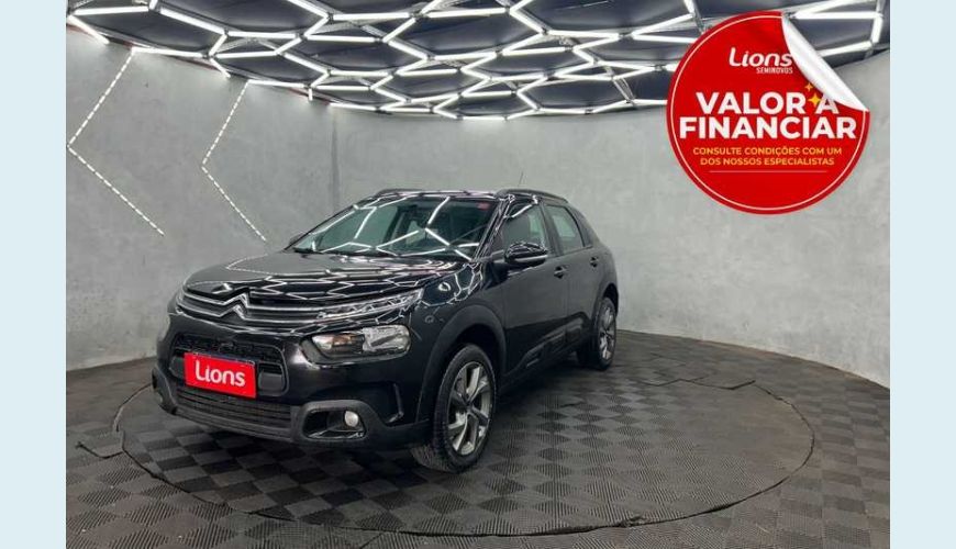CITROËN C4 CACTUS 1.6 FEEL (AUT) (FLEX) - PRETO - 2022 Foto 1 (Grande)