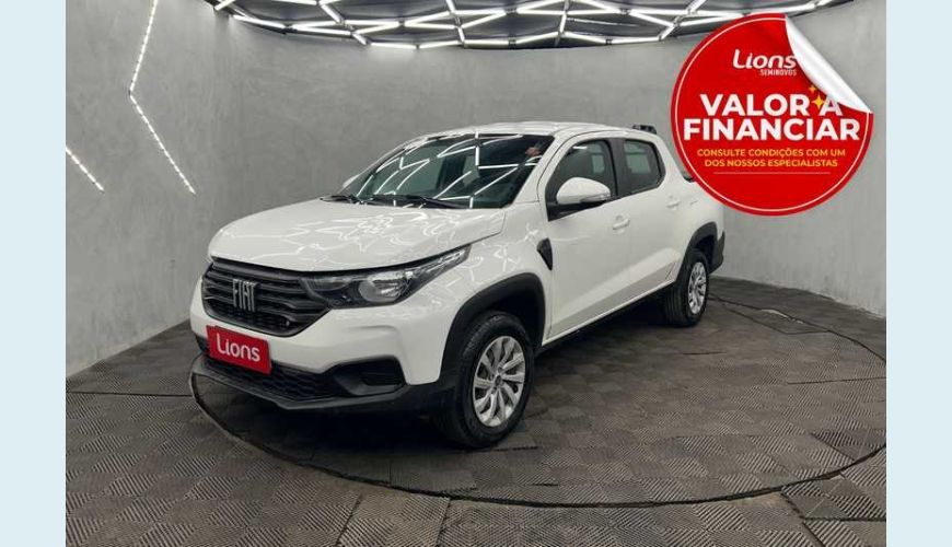 FIAT STRADA FREEDOM 1.3 FLEX 8V CD - BRANCO - 2025 Foto 1 (Grande)