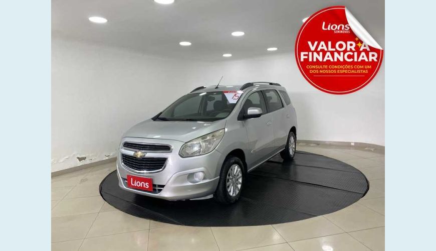 CHEVROLET SPIN LT 5S 1.8 (FLEX) - PRATA - 2015 Foto 1 (Grande)