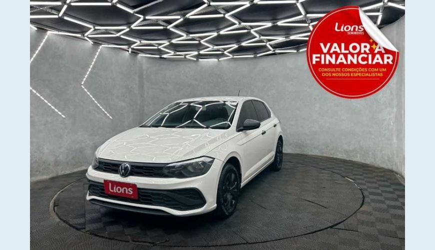 VOLKSWAGEN POLO TRACK 1.0 FLEX 12V 5P - BRANCO - 2024 Foto 1 (Grande)