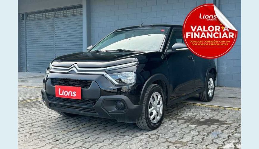 CITROËN C3 LIVE PACK 1.0 - PRETO - 2025 Foto 1 (Grande)