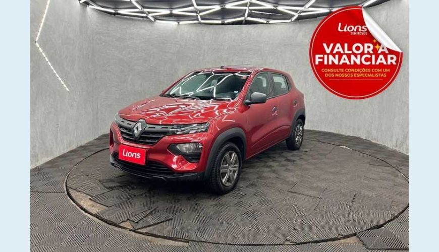 RENAULT KWID ZEN 1.0 12V SCE (FLEX) - VERMELHO - 2024 Foto 1 (Grande)
