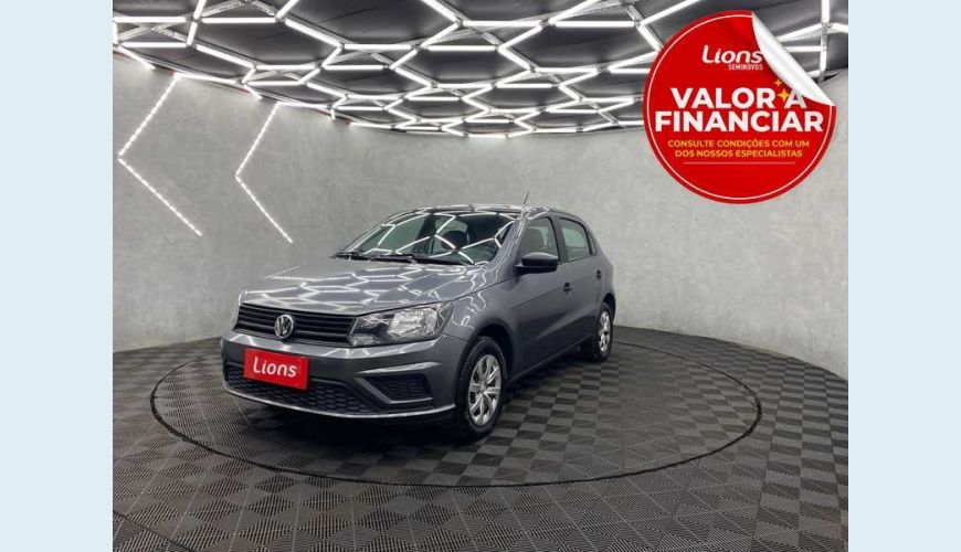 VOLKSWAGEN GOL 1.0 12V (FLEX) - CINZA - 2022 Foto 1 (Grande)