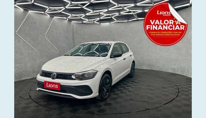 VOLKSWAGEN POLO TRACK 1.0 FLEX 12V 5P - BRANCO - 2024 Foto 1 (Grande)