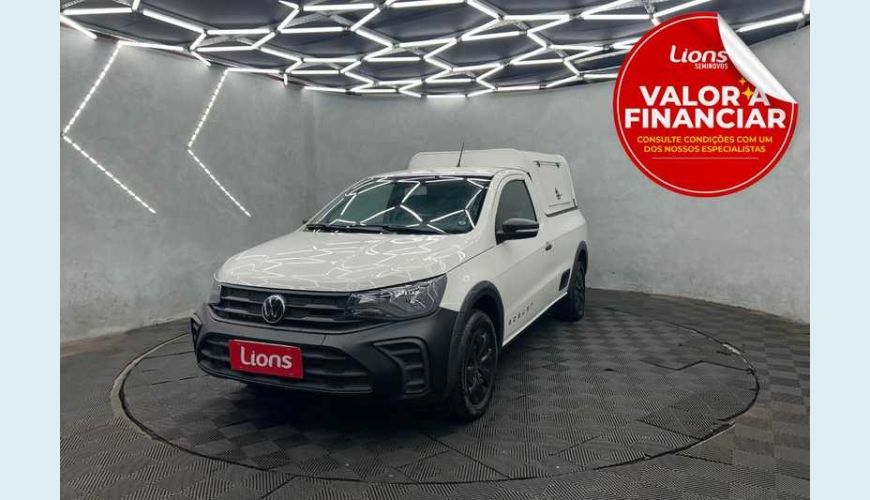 VOLKSWAGEN SAVEIRO ROBUST TOTAL FLEX 16V - BRANCO - 2025 Foto 1 (Grande)