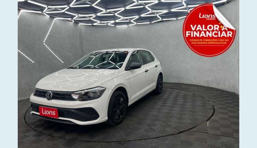 VOLKSWAGEN POLO TRACK 1.0 FLEX 12V 5P - BRANCO - 2025 Foto 1 (Grande)