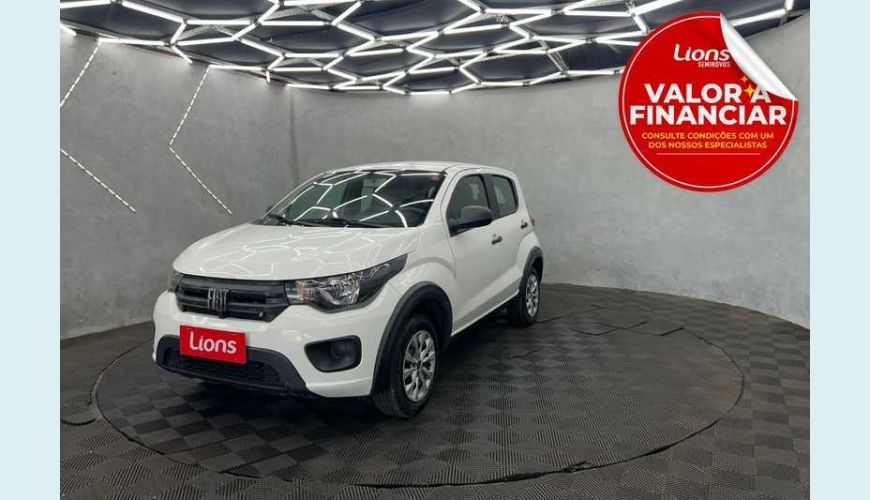 FIAT MOBI LIKE 1.0 (FLEX) - BRANCO - 2023 Foto 1 (Grande)