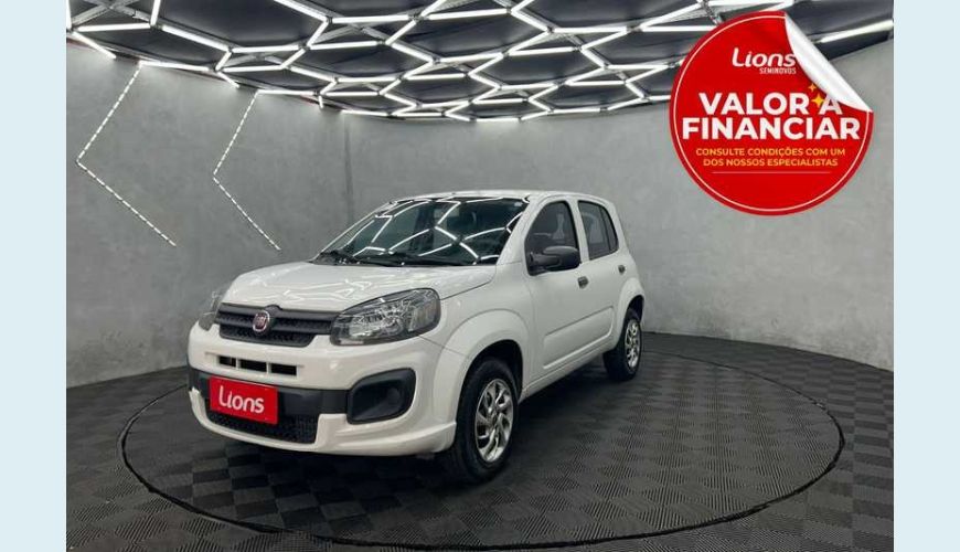 FIAT UNO ATTRACTIVE 1.0 - BRANCO - 2021 Foto 1 (Grande)