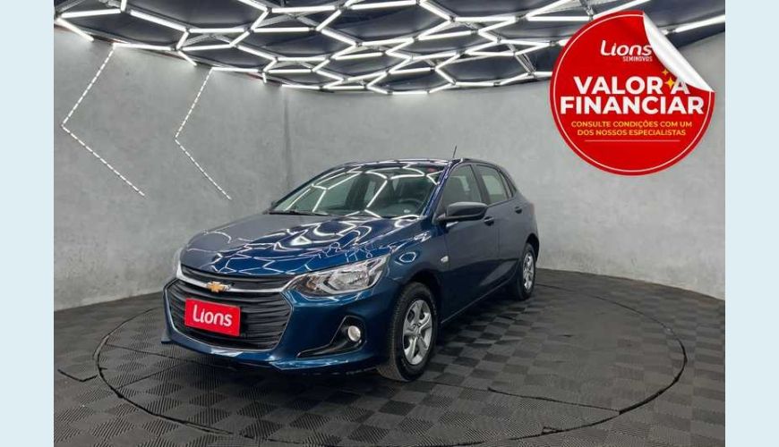 CHEVROLET ONIX 1.0 - AZUL - 2024 Foto 1 (Grande)