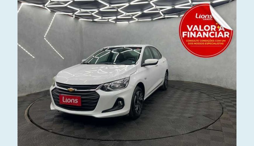 CHEVROLET ONIX PLUS LT 1.0 - BRANCO - 2024 Foto 1 (Grande)