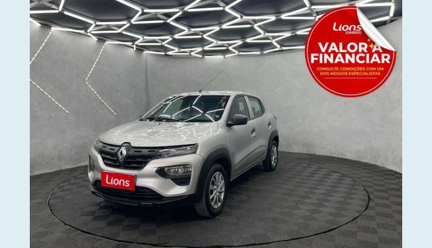 RENAULT KWID ZEN 1.0 12V SCE (FLEX) - PRATA - 2024 Foto 1 (Grande)