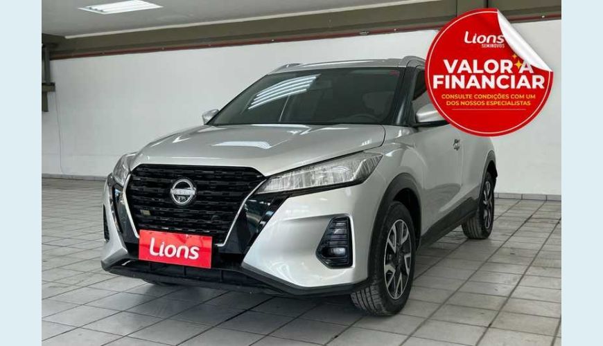 NISSAN KICKS SENSE 1.6 (FLEX) - PRATA - 2023 Foto 1 (Grande)